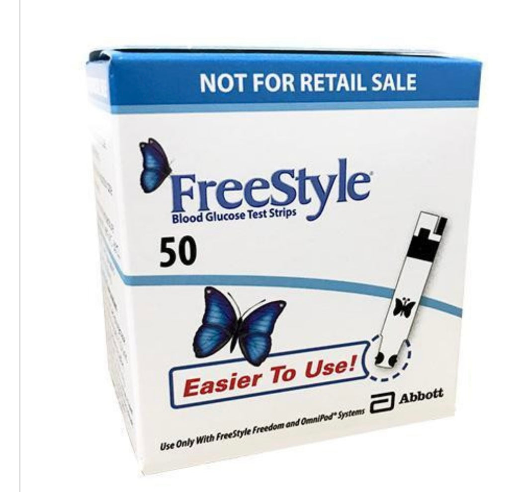 Freestyle  strips 50 qty 2026