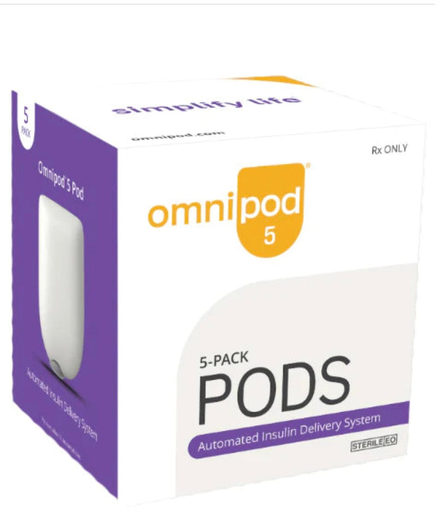 Omnipod 5 box of 5 for G6/libre 2 only