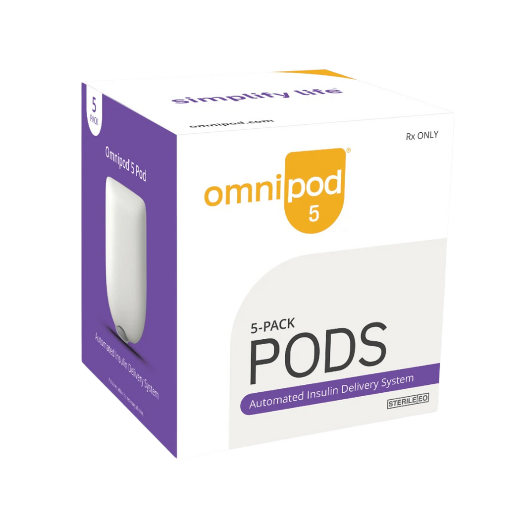 Omnipod 5 pods box of 5  G6/G7 SALE